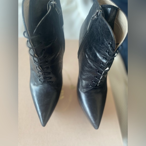 Prada Lace up Platform Stiletto Booties - Picture 8 of 8